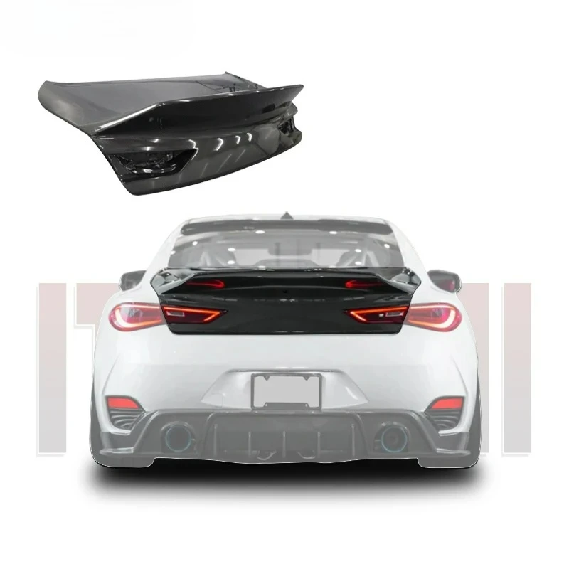 

Customized Production for Q50 Q60 Carbon Fiber Trunk Lid Spoiler