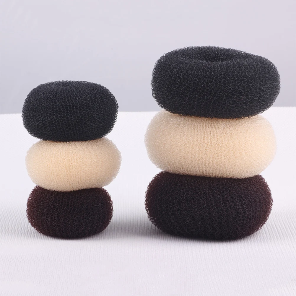 

3 Pcs Hair Iron Set Bun for Kids Styling Tool Maker Braider Donut