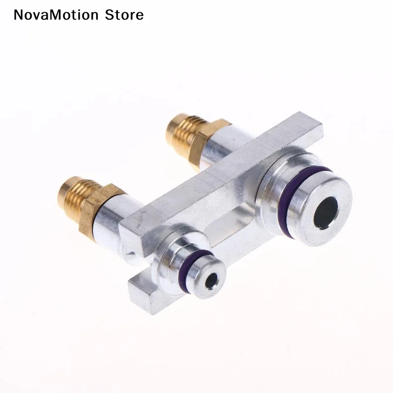 [NM]Auto AC Maintenance Hose Connector Leak Test Plug Stopper Lightweight Easy Use Air Conditioner Repair Tool DIY Enthusiasts