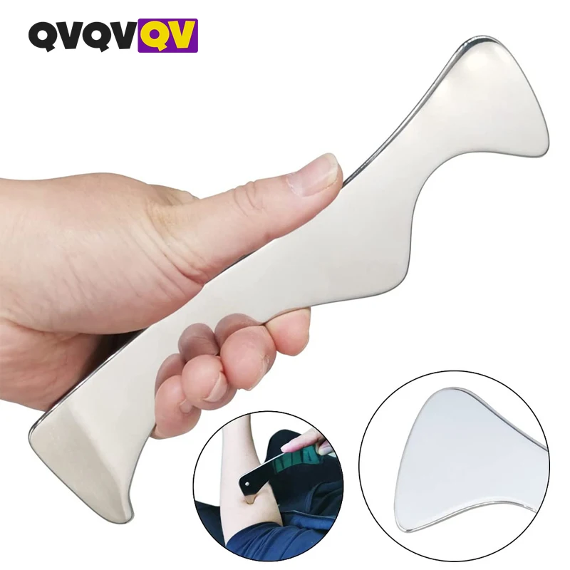 

Gua Sha Tool,Stainless Steel Scraping,IASTM Tools,Myofascial Scraping Tool to Physical Therapy for Scar Tissue,Relieve Body Pain