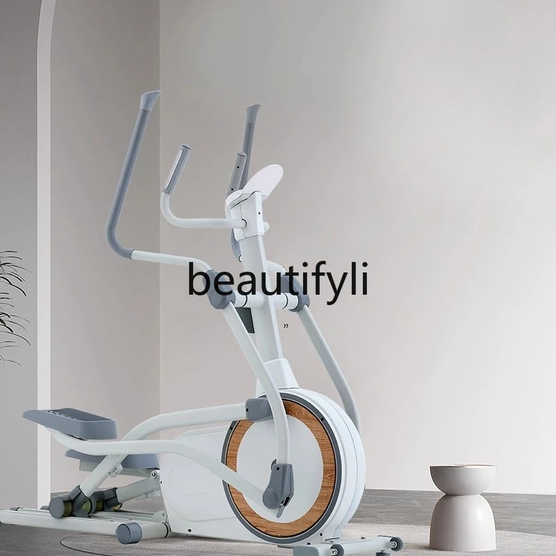 

Foldable electromagnetic control elliptical machine intelligent silent fitness home, walking instrument material