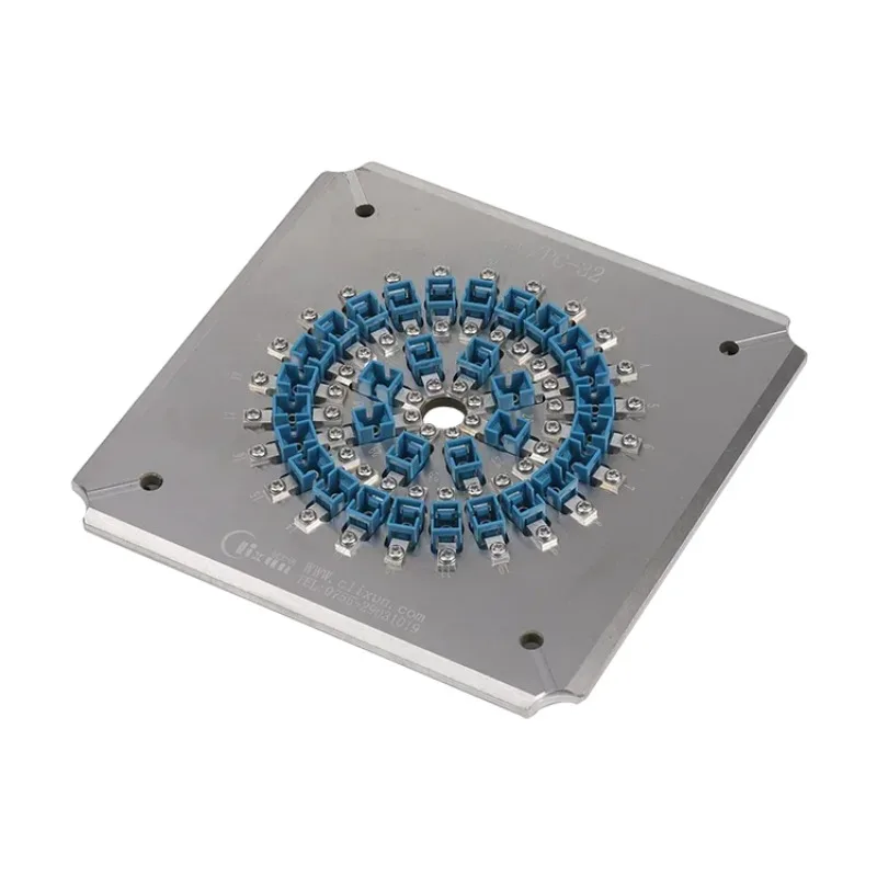 Best New Special Design Sc-pc-32 Port Connector Fiber Optic Four Corner Pressure Sc Upc Polishing Jig Fixtures