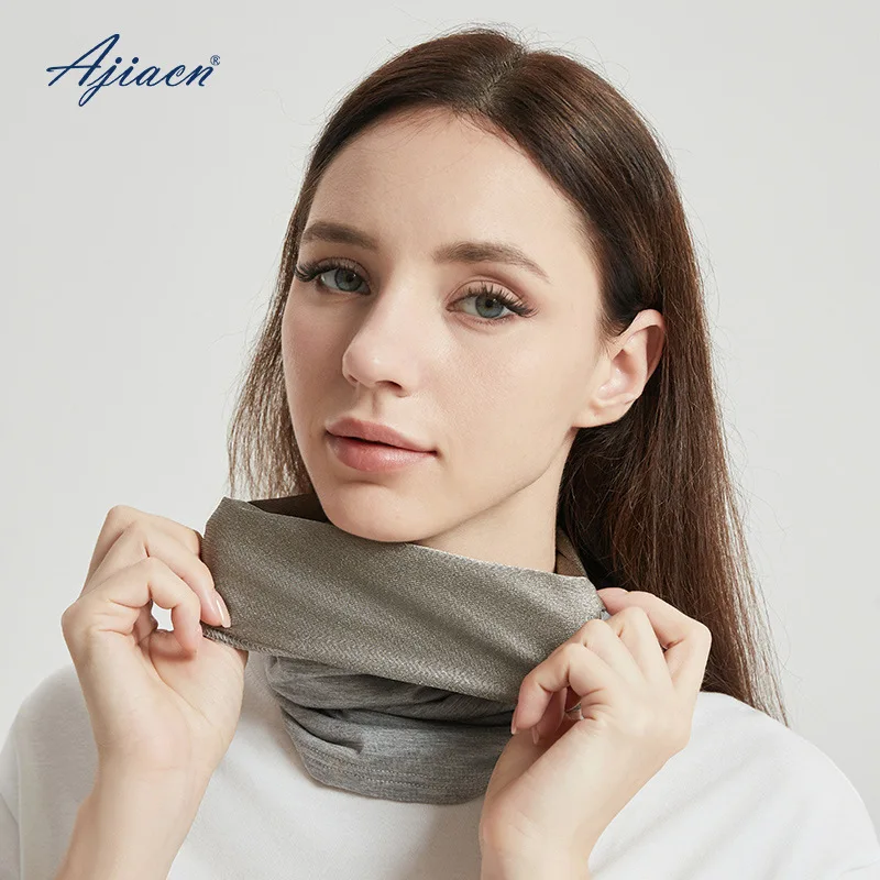 

Шарф на шею с защитой от электромагнитного излучения для защиты щитовидной железы, подходит для мужчин и женщин, для использования в компьютере и мобильном телефоне