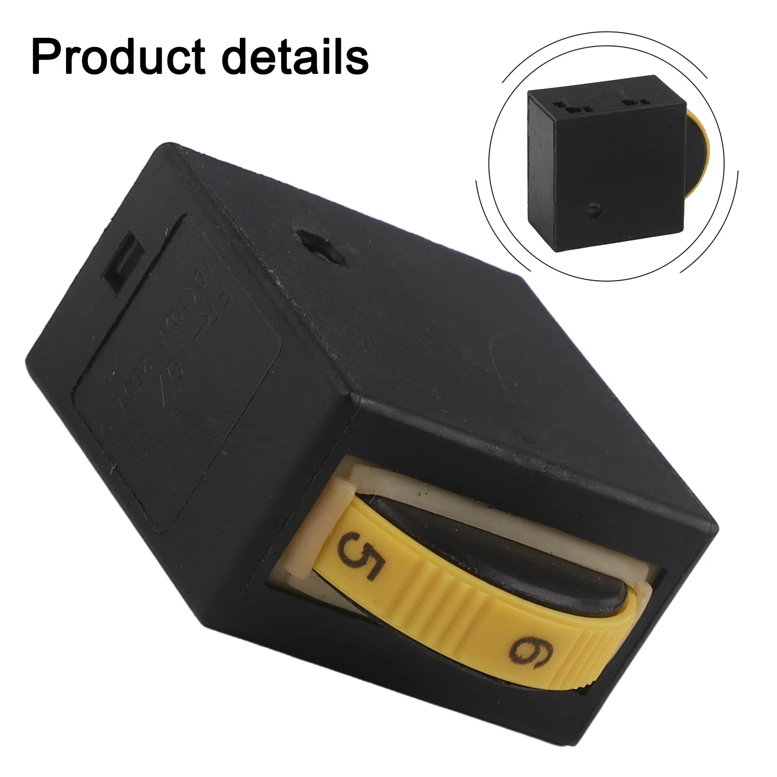 

6 Speed Regulation Controller Switch Angle Grinder Switch Speed Controller For Electric Grinder Polishing Machine Power Tool