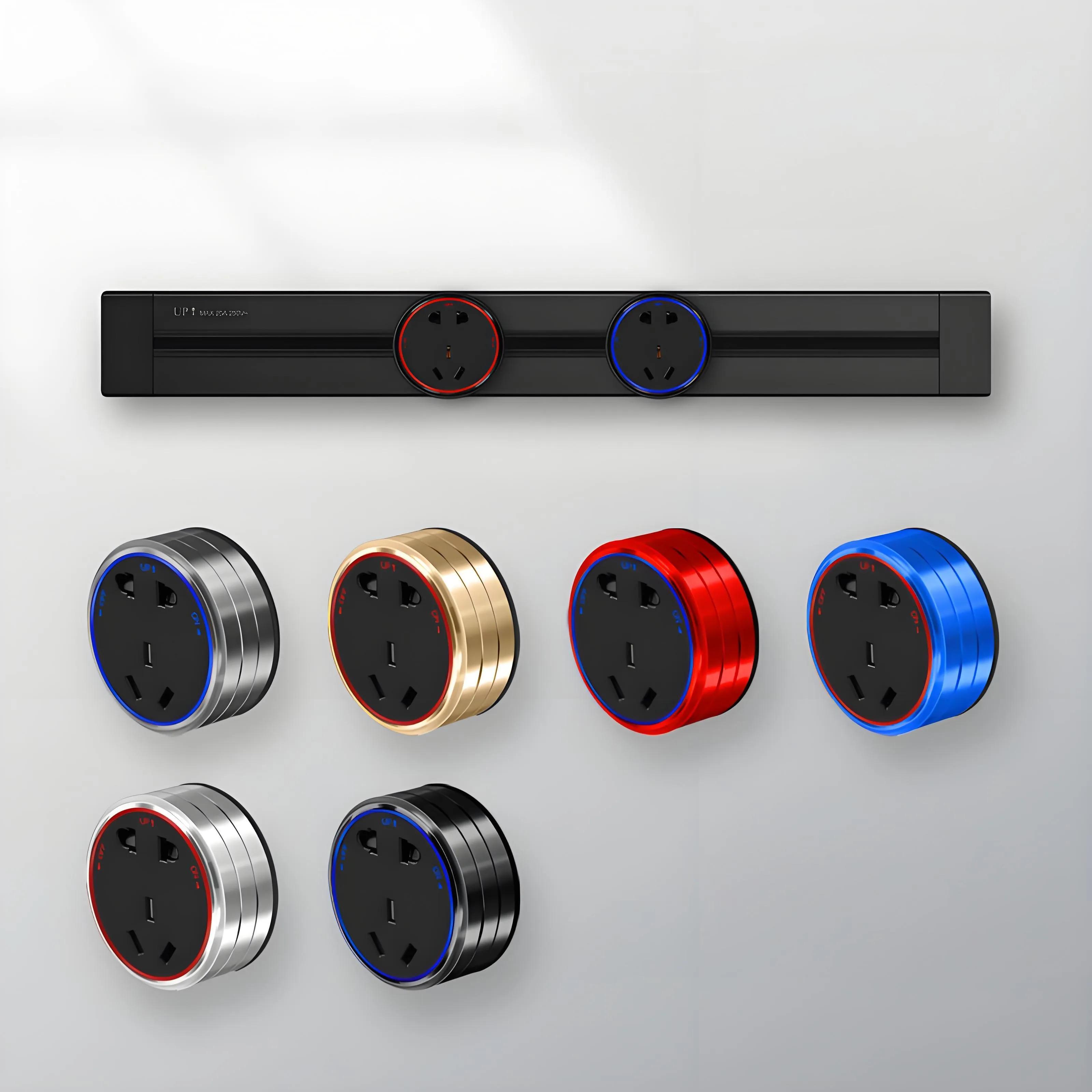 

Электрическая розетка со скрытой дорожкой, настенные светодиодные адаптеры для кухонной столешницы, 2 удлинителя переменного тока, розетки