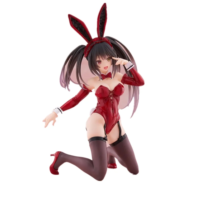 In Stock Original TAITO DATE A LIVE Yatogami Tohka Bunny Girl Tokisaki Kurumi Anime Action Figure Model Collection Toys Gifts