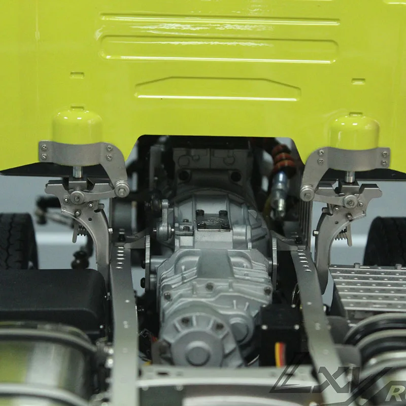 Akcesoria do tuningu przedniego zderzaka z metalu w skali 1:14 do ciężarówek RC Tamiya SCANIA R730 R620 R470