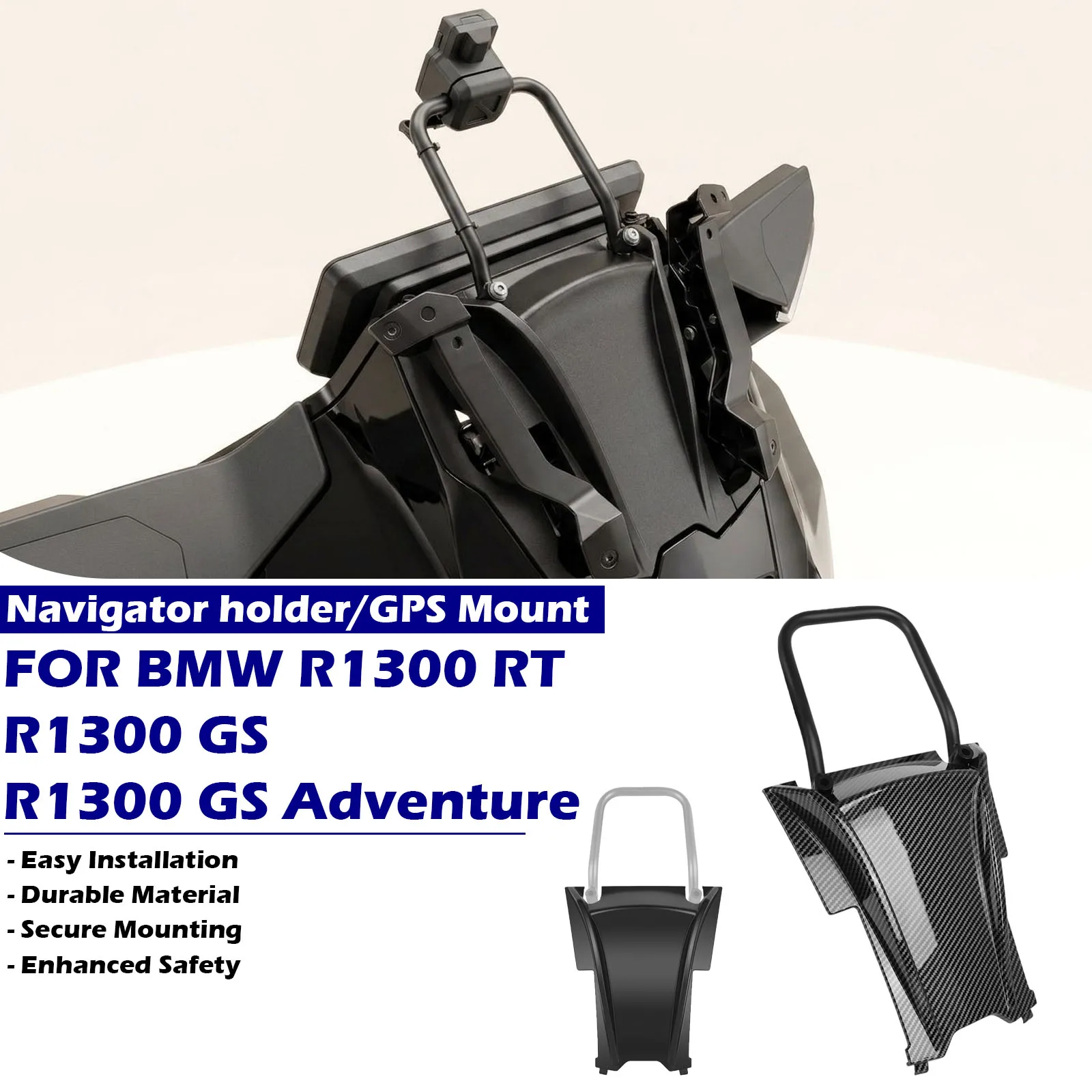 For BMW R 1300 RT R1300GS Adventure 2022-2026 Motorcycle Navigation Bracket GPS Mount Device Carrier Smart Phone Adapt Holder