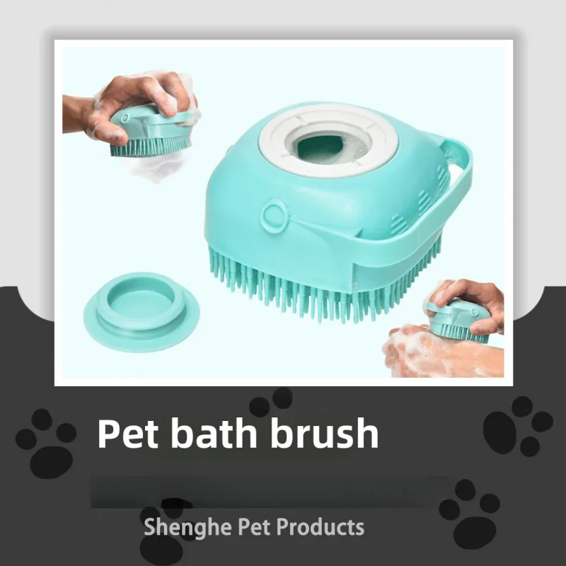

Cat Dog Massage Cleaning Brush Bath Supplies