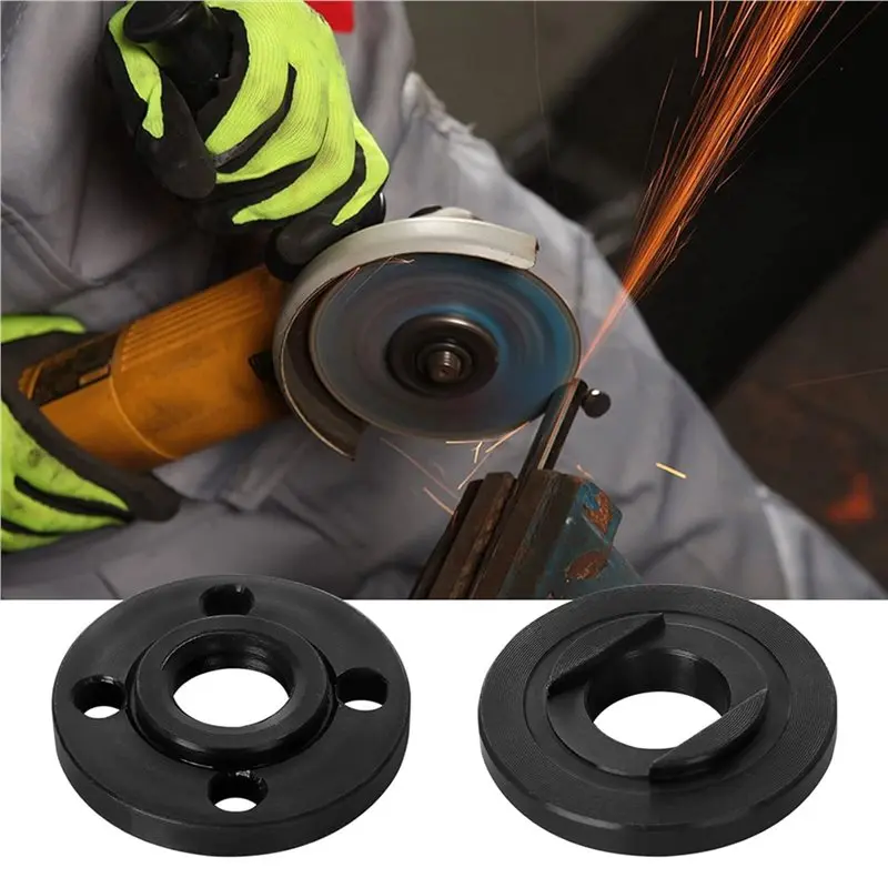 AB11-24Pcs Angle Grinder Flange Nuts 5/8Inch-11,With 2Pcs Spanner, Angle Grinder Flange Replacement Angle Grinder Attachments