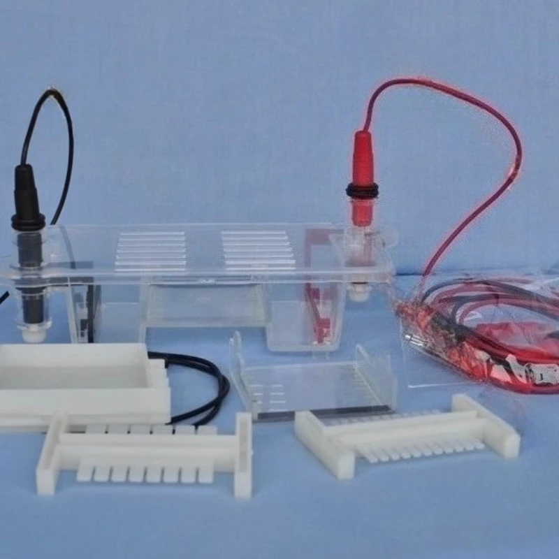 

27022 Горизонтальный резервуар для электрофореза, школьный биологический инструмент, дешевый и простой в использовании