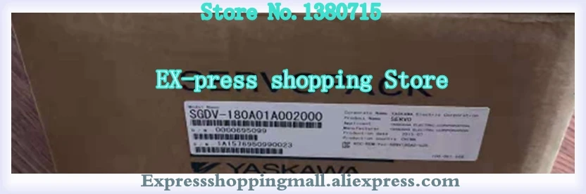 

New Original SGDV-180A01A 200V Servopack 3-Phase SGDV-180A01A002000