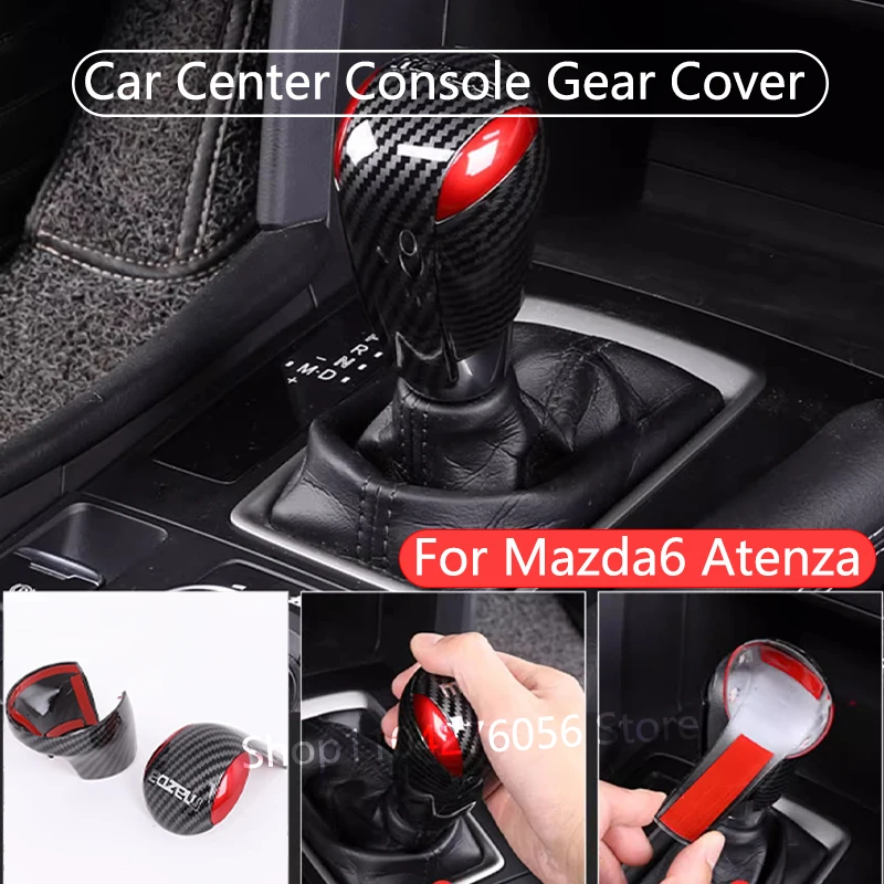 

For Mazda6 Atenza 2020 2021 2022 2023 2024 2025 ABS Car Gear Shift Head Decorative Cover Trim Styling Accessories