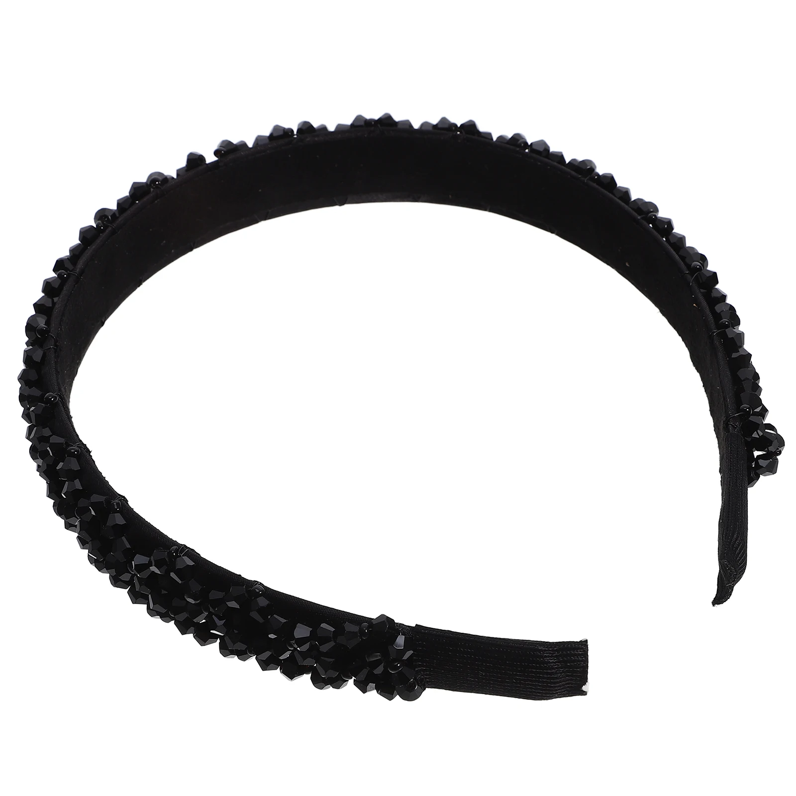 

1pc Crystal Hoop Girls Ladies Beaded Headband Fashion Hair Accessories Wedding Party Daily Use Hair Tools Styling Elegant