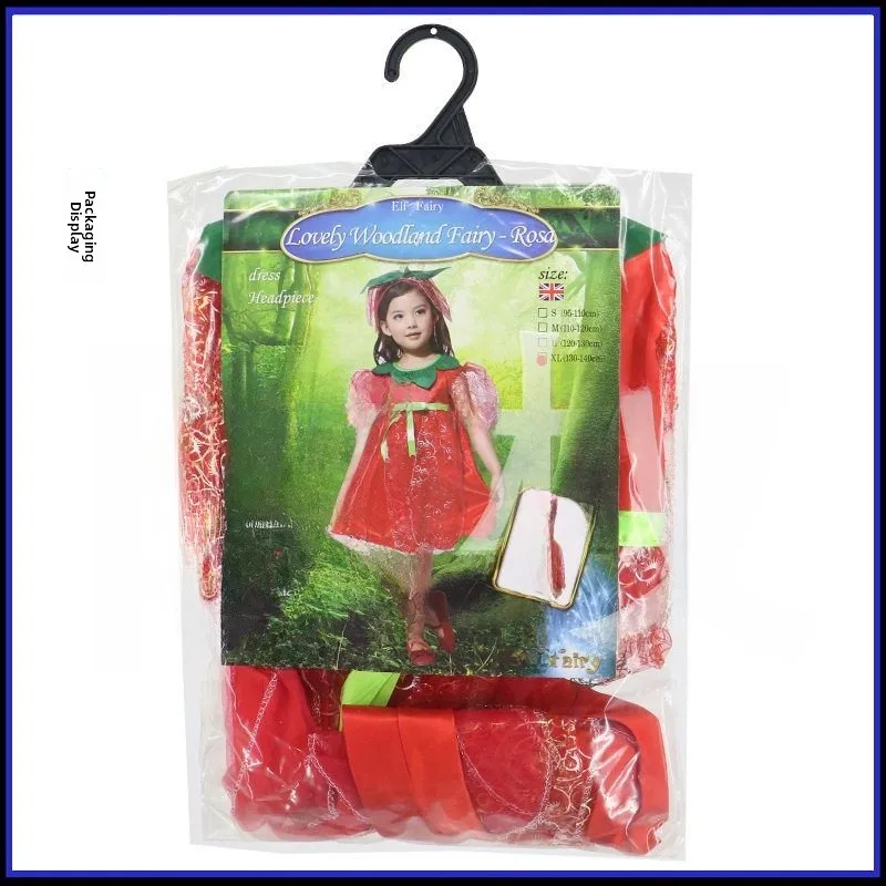 Kostium Księżycowego Księżycznika do Cosplayu, przebranie na Halloween, Wróżka Elf, strój sceniczny dla dzieci, spódnica Księżycowego Księżycika G0064A