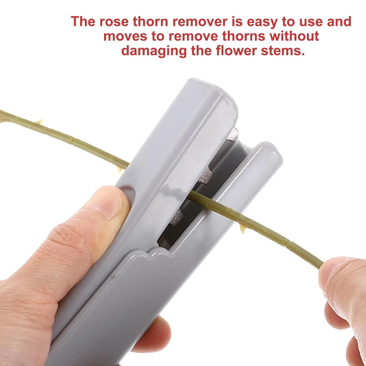 Rose Thorn Stripper Stripping Tool Plastic Flower Stem Remover Rose Leaf Trimming Tool, Home Garden Florist Floral Arrangement