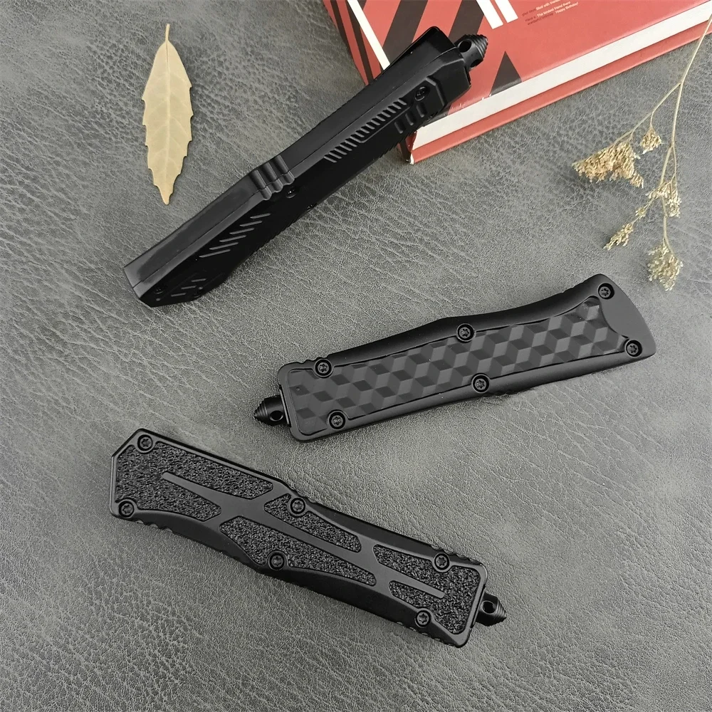 Utility Art Knife High Quality Pocket Knives 440C Blade Zinc Alloy Handle EDC Working Drawing Hiking Camping Tools Men’ Gift