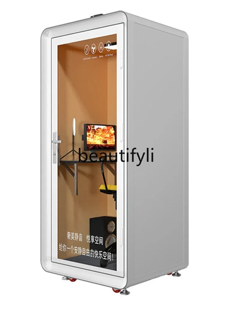Cabina telefonica domestica studio di registrazione sala pianoforte sala di canto vano per dormire silenzioso stanza mobile insonorizzata Y