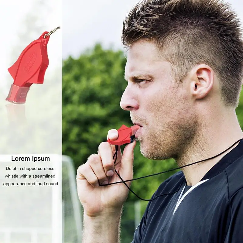 Sports Coaches Whistle 130 Decibel Loud Whistle Football Training Supplies For Outdoor Basketball Game Emergency Escape