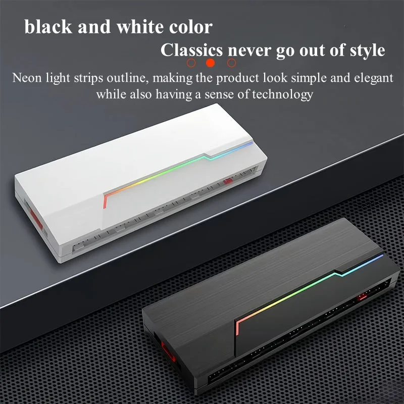 

ARGB LED-хаб с двумя 10-портовыми PWM-контроллерами + ARGB-хаб 1-в-1, с пультом дистанционного управления (без батареек)