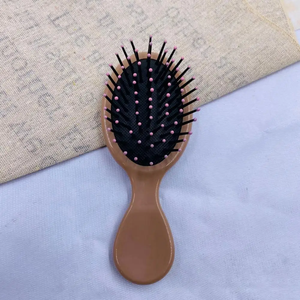 Mini peine con cojín de aire para desenredar, cepillo portátil para el cabello, desenredar, antiestático, salón, SPA, peluquería, estilismo, peine de masaje