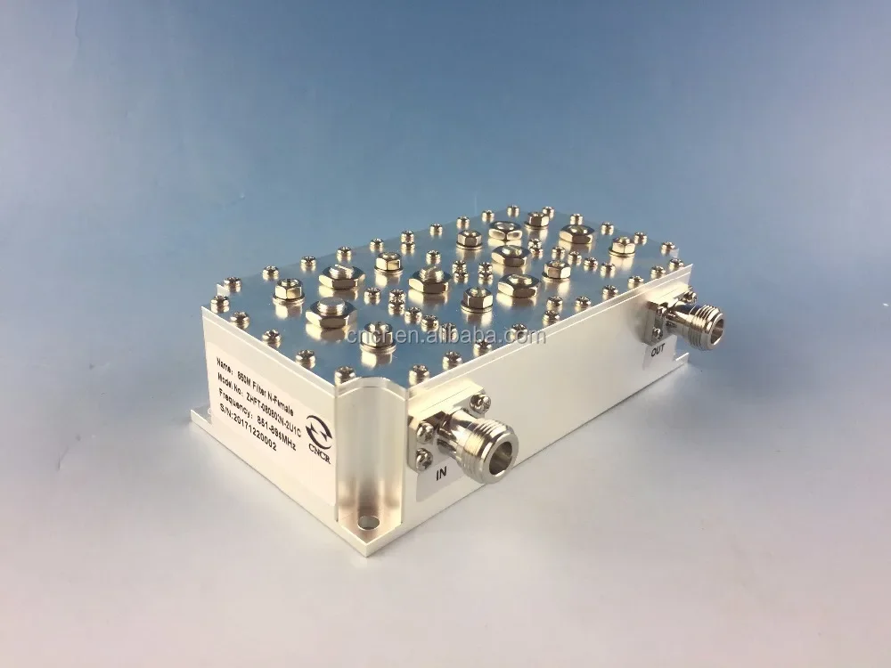 851-894MHz 5-100Watts rf microwave pass band Filter