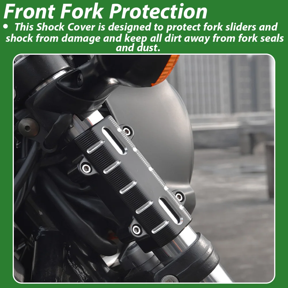 For Honda Rebel CM300/CM500 2016-202 High- Precision CNC Front Fork Protectors Dustproof Shock Absorber Sleeves Fork Guards
