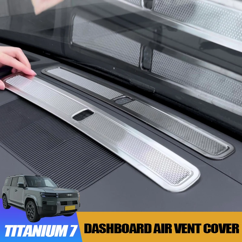 

Dashboard Air Vent Cover for BYD Leopard 7 Titanium 7 Anti-Clog Vent Protection Cover Interior Modification Accessory