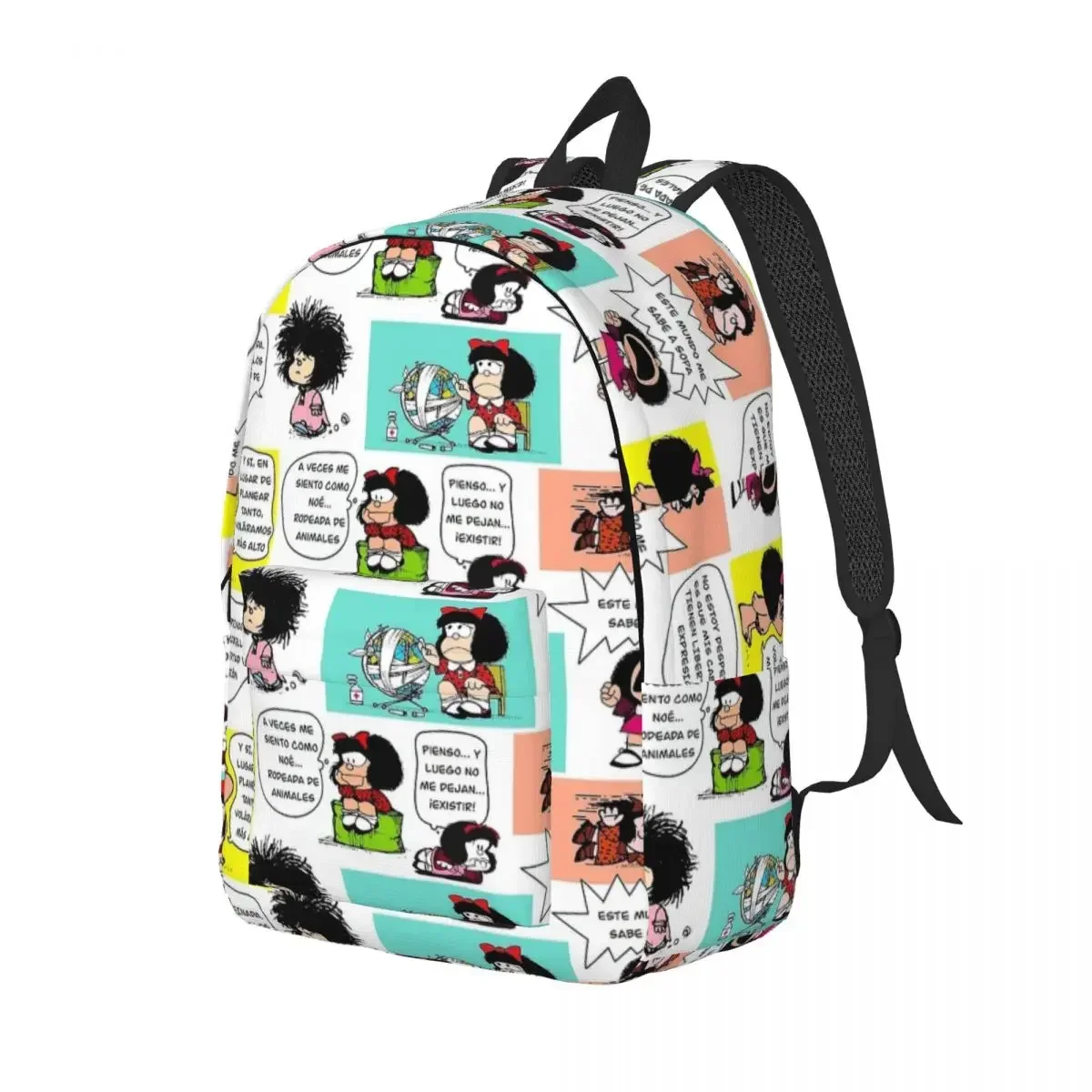 Mafie Mafalda Funny Backpack for Boy Girl Kids Student School Book Bags AOT Anime Daypack Kindergarten Primary Bag Sports