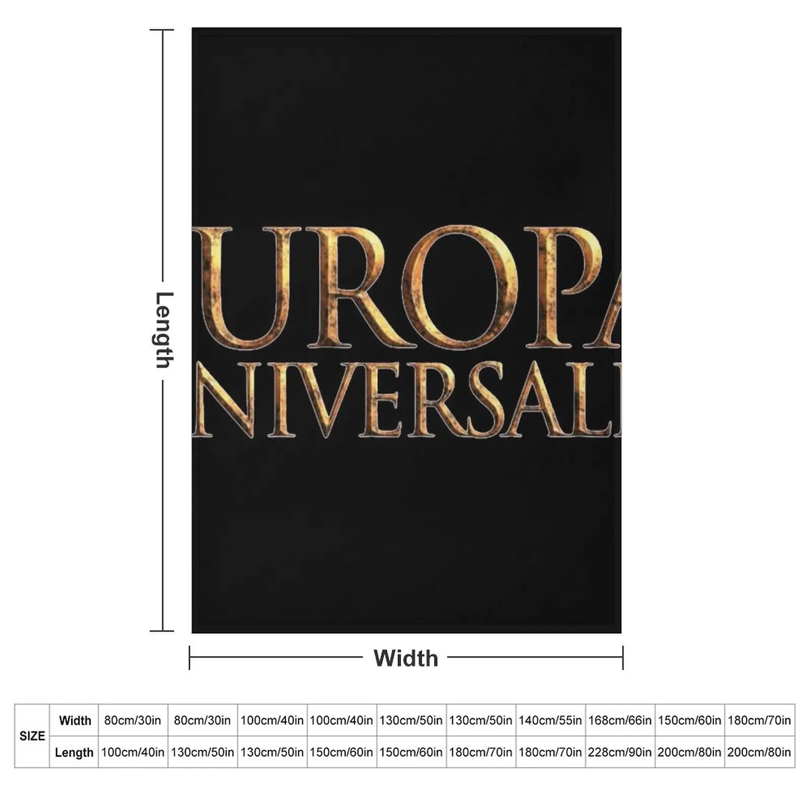 Europa Universalis Throw Blanket Picnic Decorative Beds Furrys Soft Plush Plaid Blankets