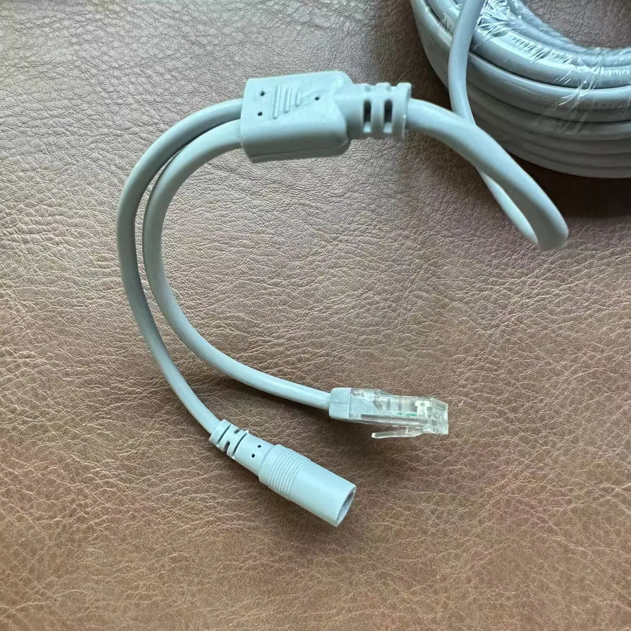 Network Cable With Power Supply Connector Two-in-one Etherent Cable Surveillance Camera Connection Cable Extension Cable RJ45+DC