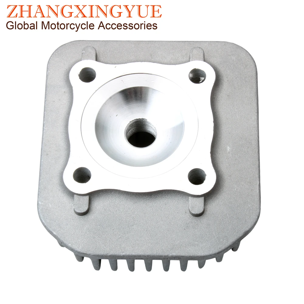 Scooter 70cc Big Bore Cylinder Head For Mbk Booster Stunt 50 Yamaha Target Slider Bws Zuma 50cc 47mm 2-Stroke Engine Parts