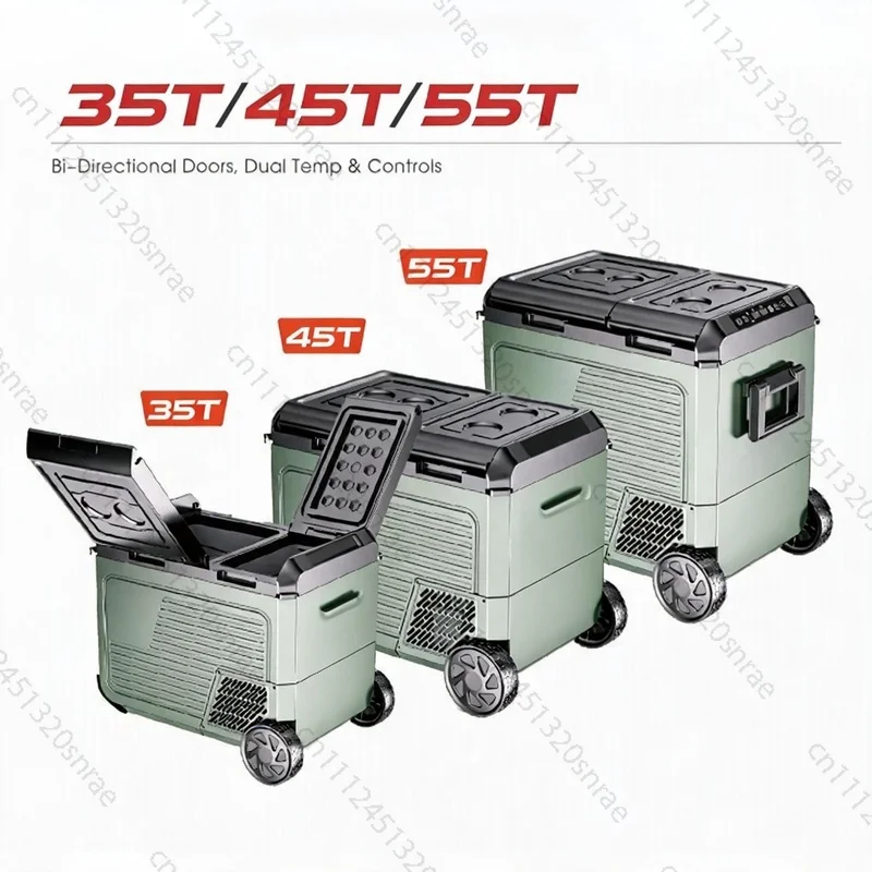 12V24V Car Refrigerator RV Outdoor Camping 35L45L55L Portable Refrigerator