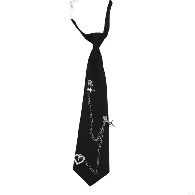 Handy Clip On Student Themed Star Heart Neckwear For Pupils And Workers Y166