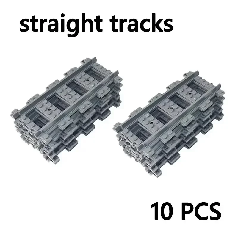 MOC rail transit luxury high-speed train model puzzle toy building blocks birthday gift
