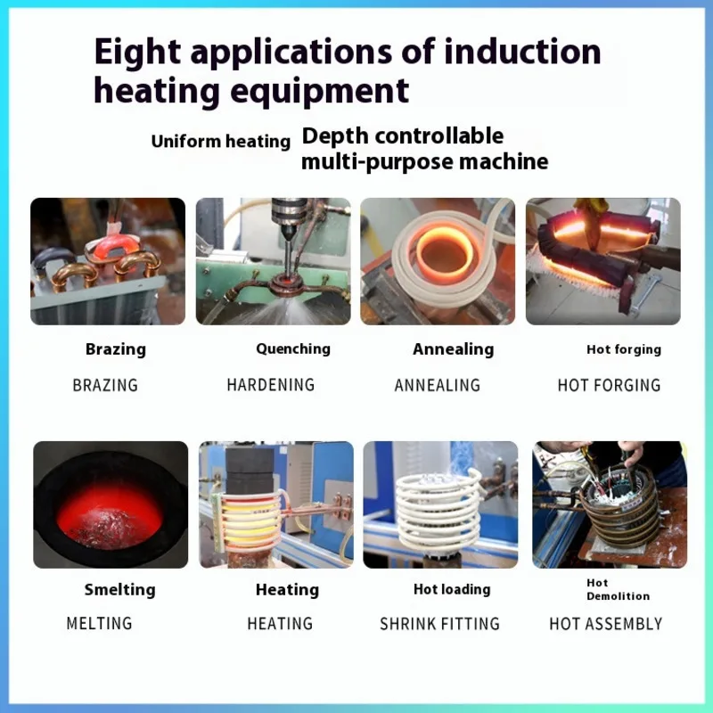 High Frequency Induction Heating Machine, Stainless Steel Annealing Equipment, Metal Heating, Automotive Parts Brazing Equipment