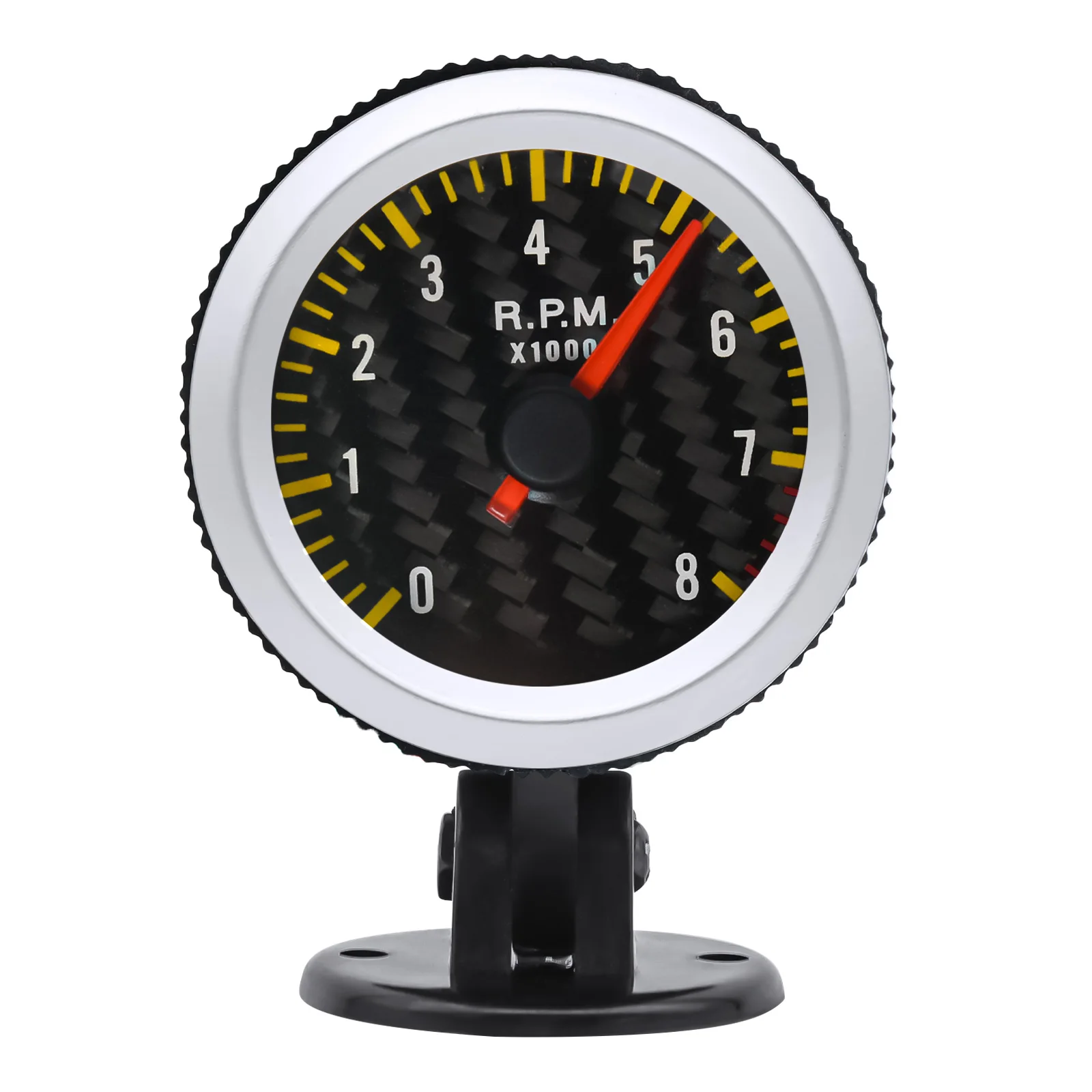 0~8000 RPM Meter Car Tachometer + Gauge Holder Tacho Gauge 52mm Car Motor Pointer Meter 12V 1~8 Cylinder Gasoline-Engines view 4