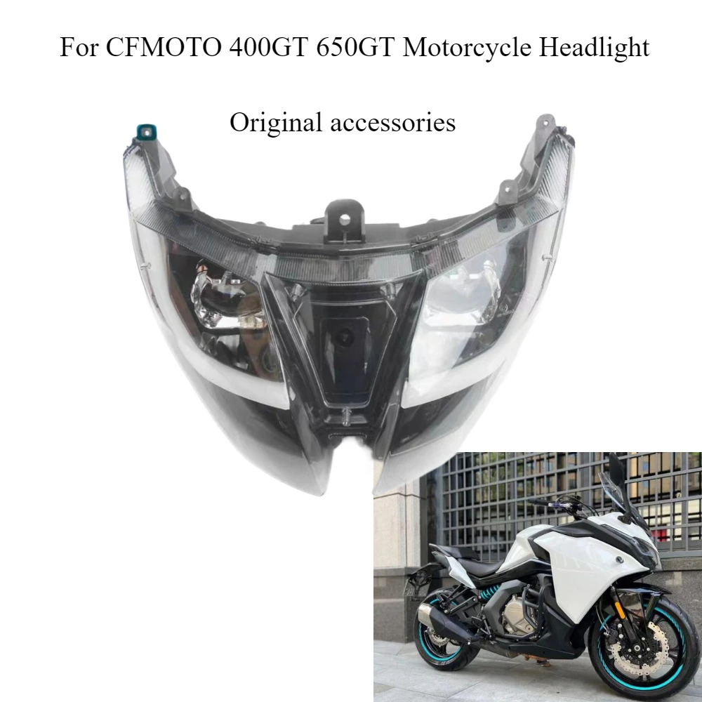 

Подходит для CFMOTO 400GT 650GT мотоциклетная фара в сборе CF400-5, оригинальные аксессуары, фара