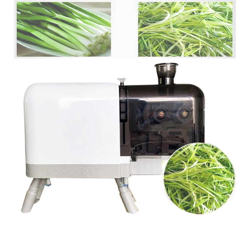 Automatic Spring Onion Leek Cutting Machine Green Onion Shredder machine Electric Shredded Shallot Machine