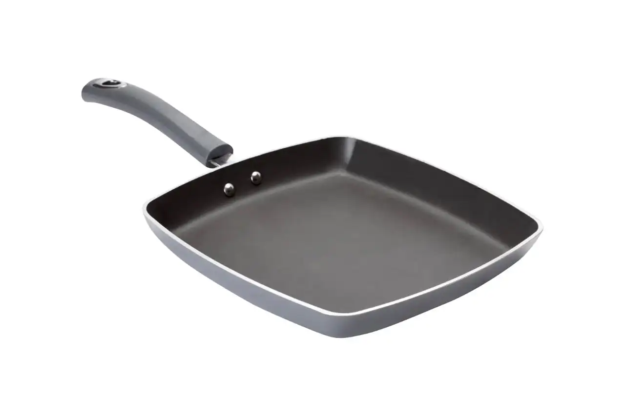 Imagem -04 - Non-stick Alumínio Quadrado Griddle Peso Pesado 11 Polegada