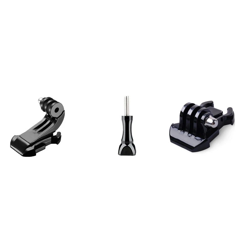 J Hook Buckle For Gopro Hero 9 8 7 6 5 4 Torso Belt Helmet Mount Base Yi 4 K SJCAM SJ4000 Wifi Action Camera Accessories