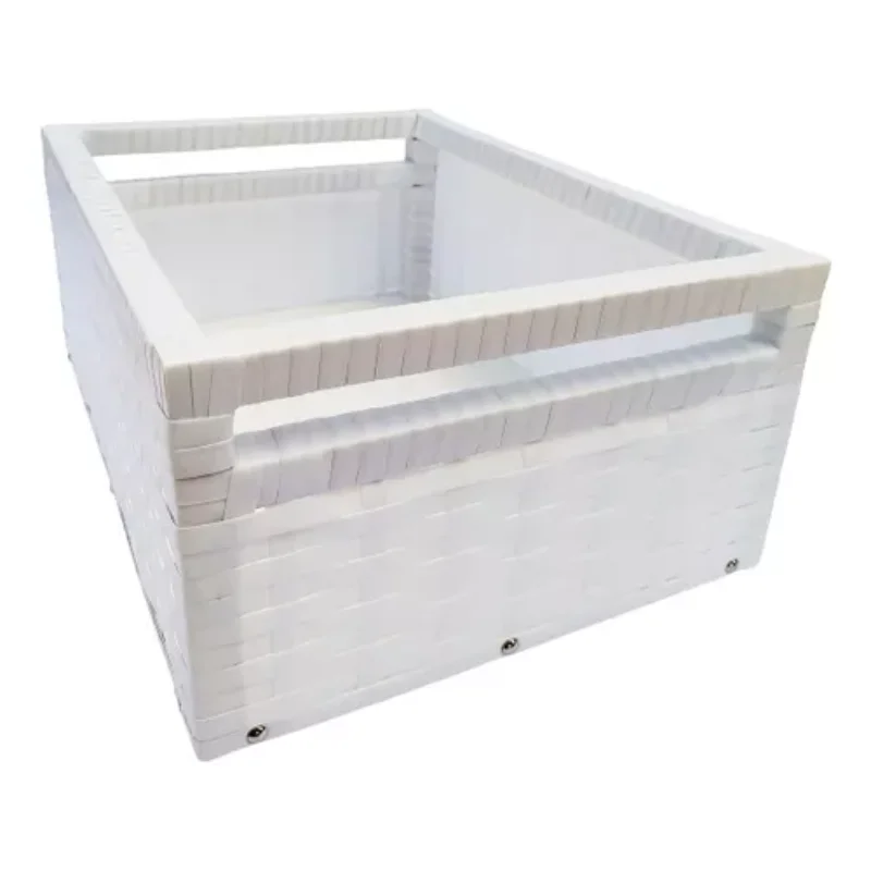 

C/ 04 Drawer Organizer In Wicker Synthetic Fiber C/ Handle Boxes, Boxes and Baskets Decorative Boxes