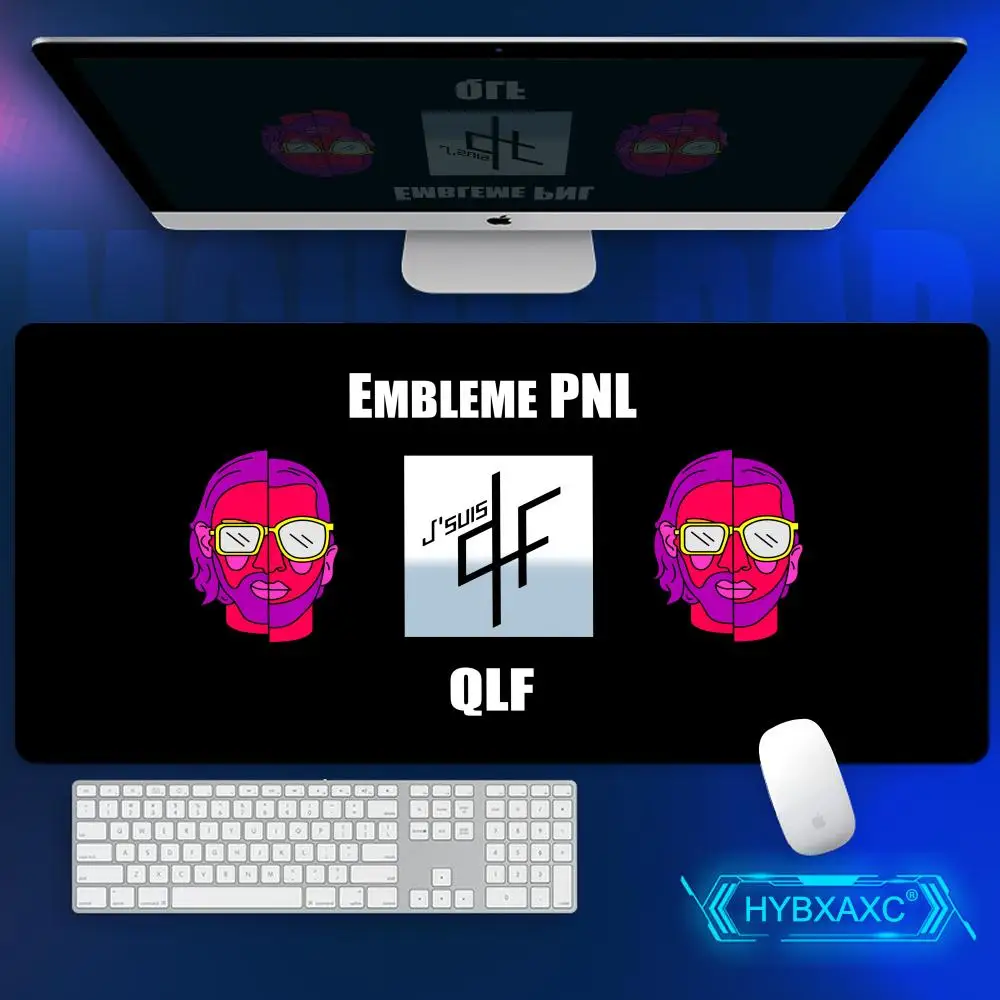 

PNL QLF Рэпер Певец Большой коврик для мыши 80X30 Коврик для мыши Большой коврик для клавиатуры ноутбука Настольный коврик для игр Коврик для мыши 90X30