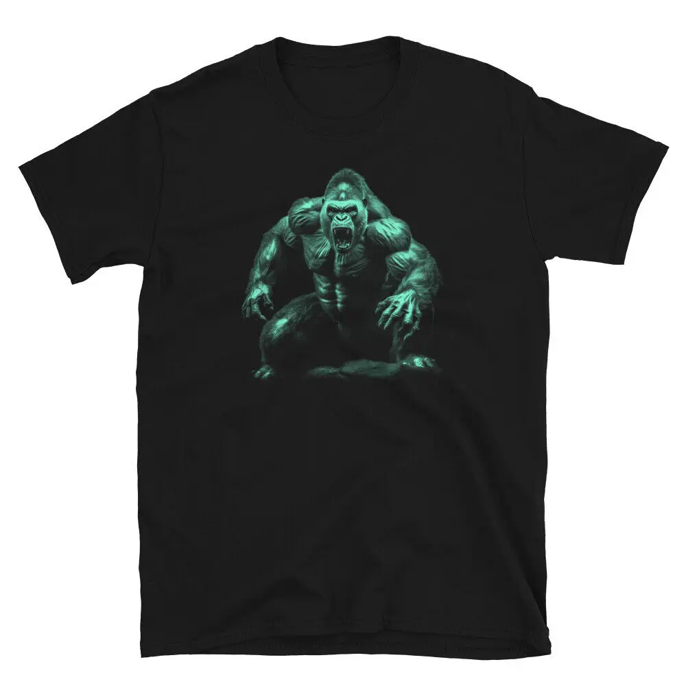 Gorilla Silverback Jungle King T-shirt - Bold Design for Adventure Lovers