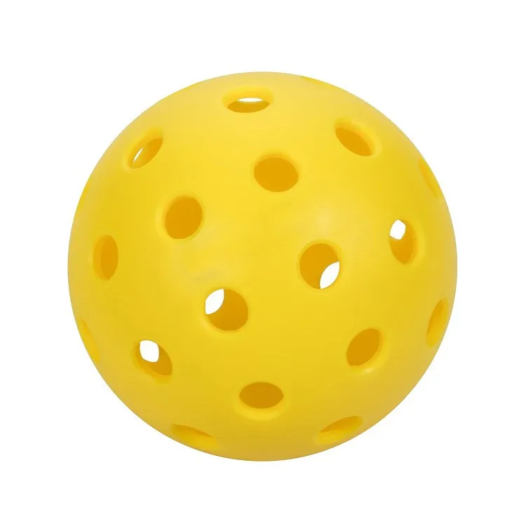 6Pieces,40 Holes Injection Molded & 48 Holes Rotomolded Pickleball Balls,Franklin Style Professional Training Pickleball Set 5
