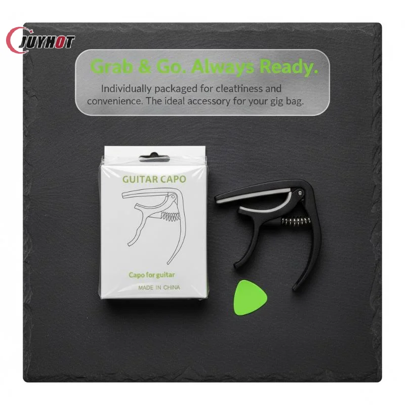 Guitar Capo Affordable Portable Plastic Tuning Clamp Good Tone for 6 String Folk Classical Guitar Daily Practice Accessory