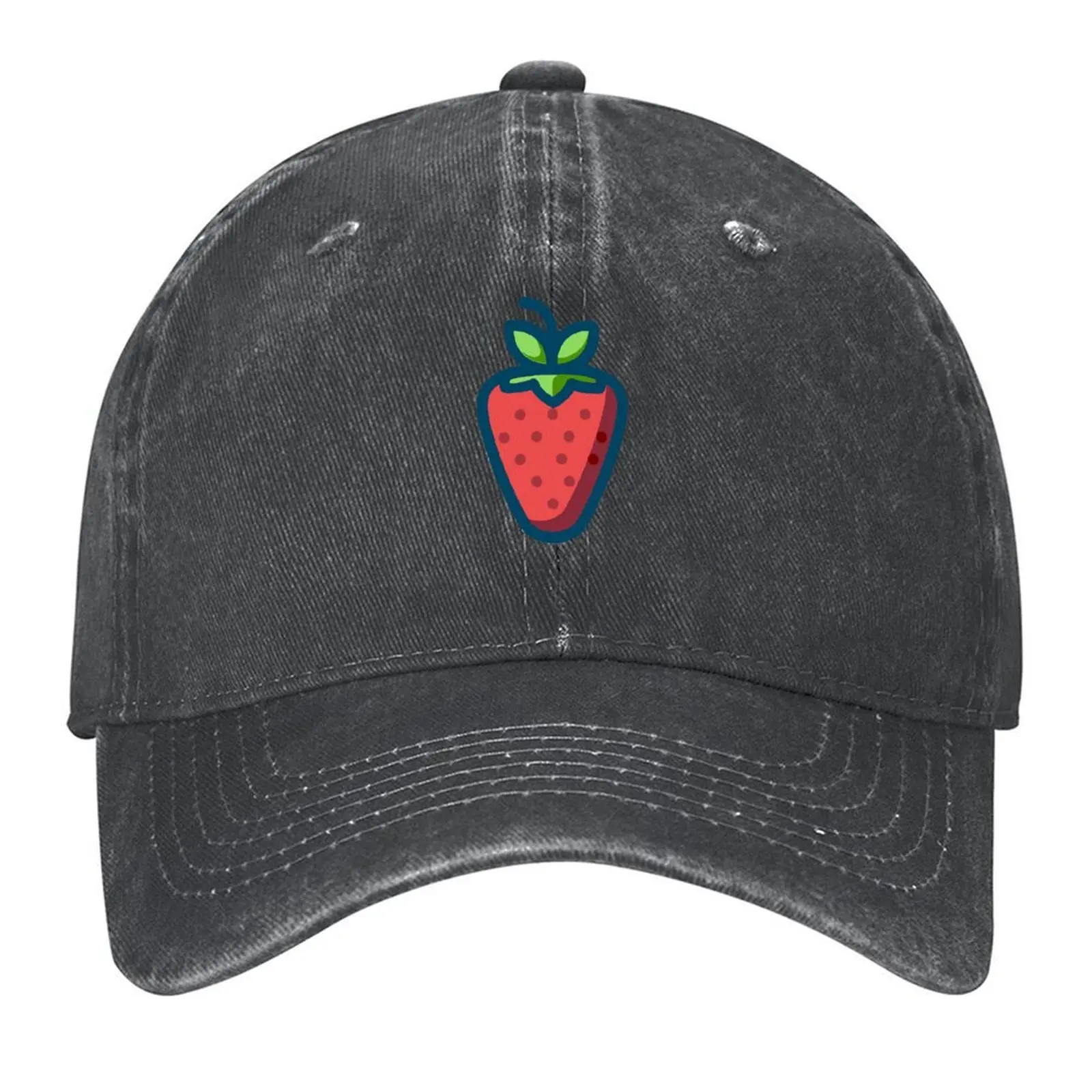 

Strawberry Baseball Cap western Hat Fashion Beach Uv Protection Solar Hat sailor cap for men Men Women's