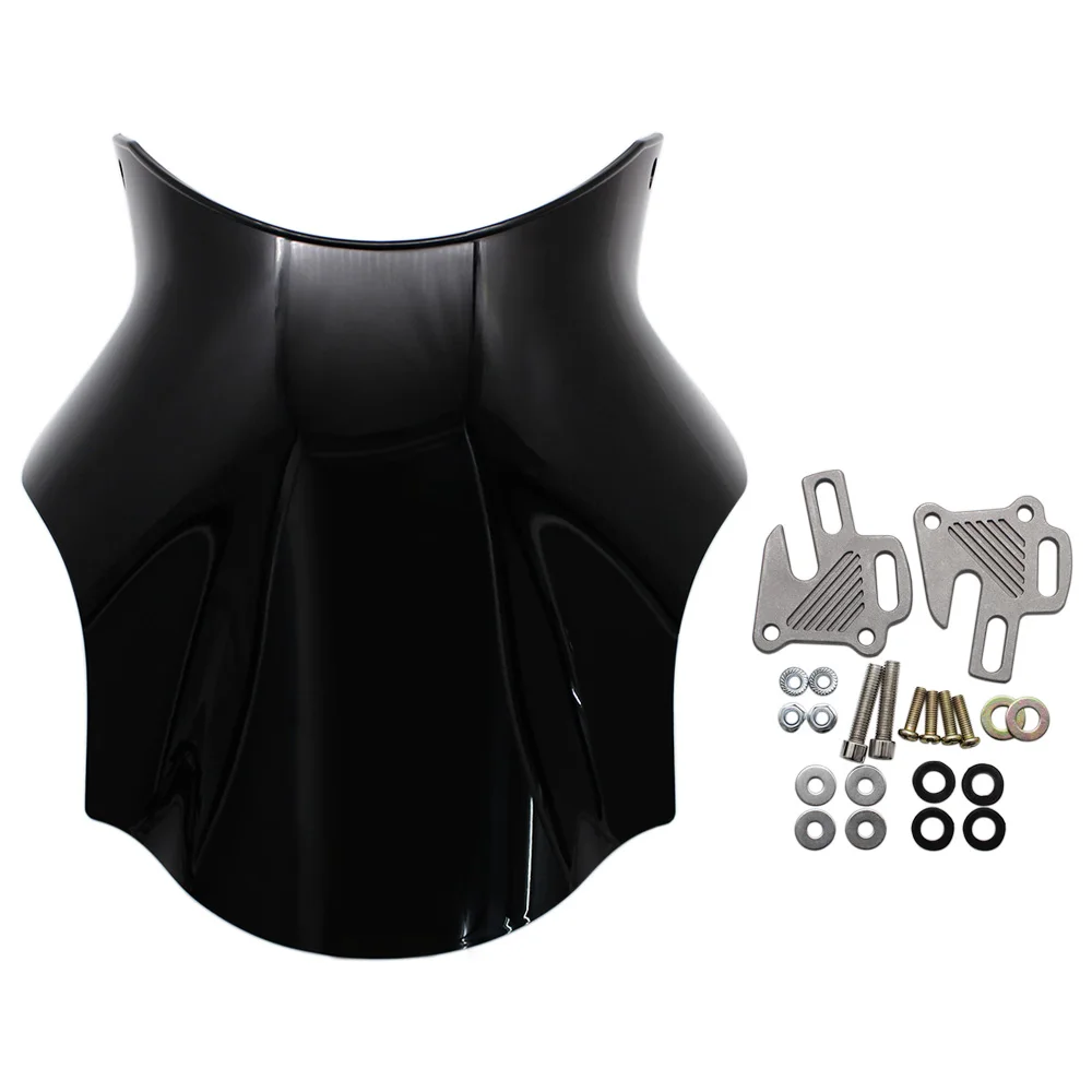 Motorcycle Black Windshield Windscreen Spoiler Air Deflector Transparent For Honda Hornet CB400 CB600 CB750 CB900 CB919 CB250