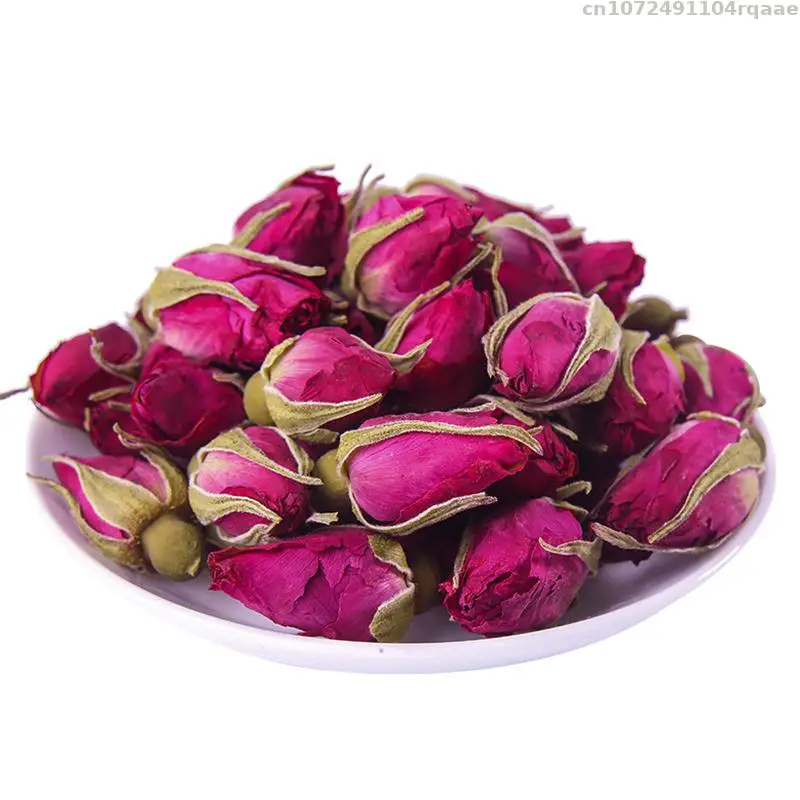 2023 New Natural Dried Rose Flowers Aromatic Rose Buds For Incense Sachet Soap Wedding Candle Making Home Decoration 100g/200g