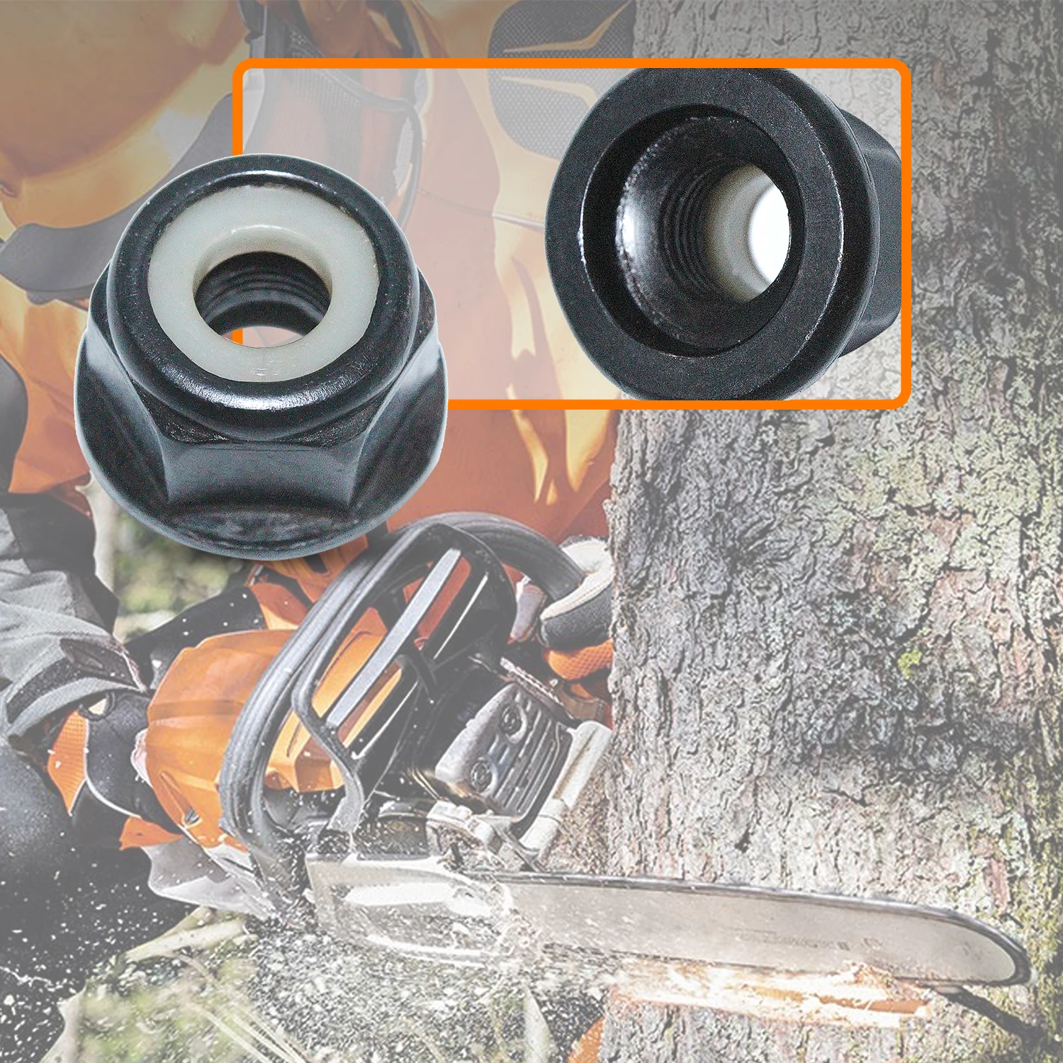 Lama di Spinta Rondella Collare Dado Per Stihl FS55 FS76 FS80 FS85 FS90 FS94 FS100 FS120 FS130 FS200 FS250 FS86 FS87 FS87R FS88